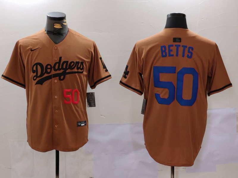 MLB Los Angeles Dodgers #50 Betts Joint-design Jersey