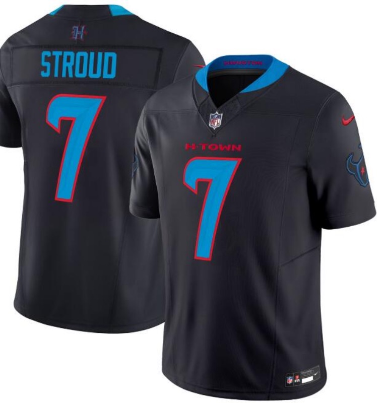 NFL Houston Texans #7 Stroud blue Limited Jersey