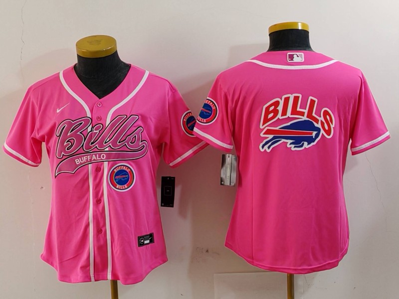 Womens NFL Buffalo Bills Pink Limited Jersey