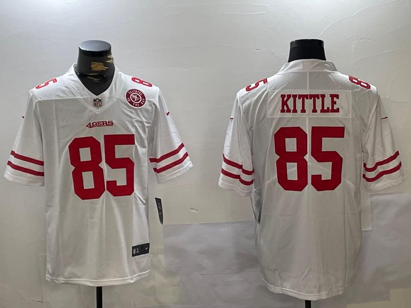 NFL San Francisco 49ers #85 Kittle New Limited white Jersey