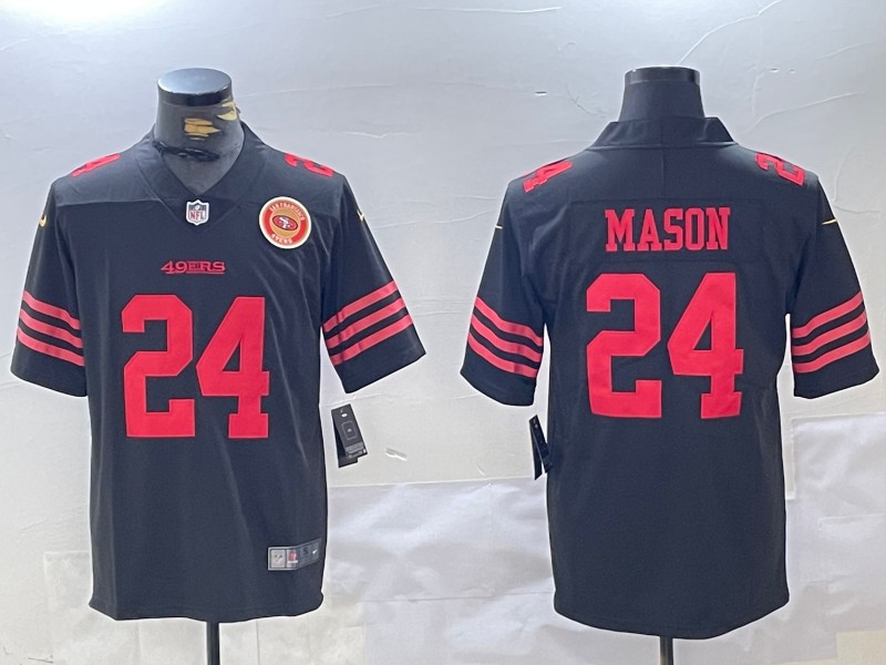 NFL San Francisco 49ers #24 Mason black Limited Jersey