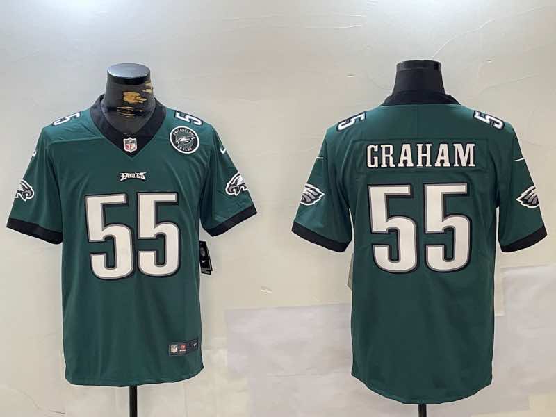 NFL Philadelphia Eagles #55 Graham Green NEW Jersey 