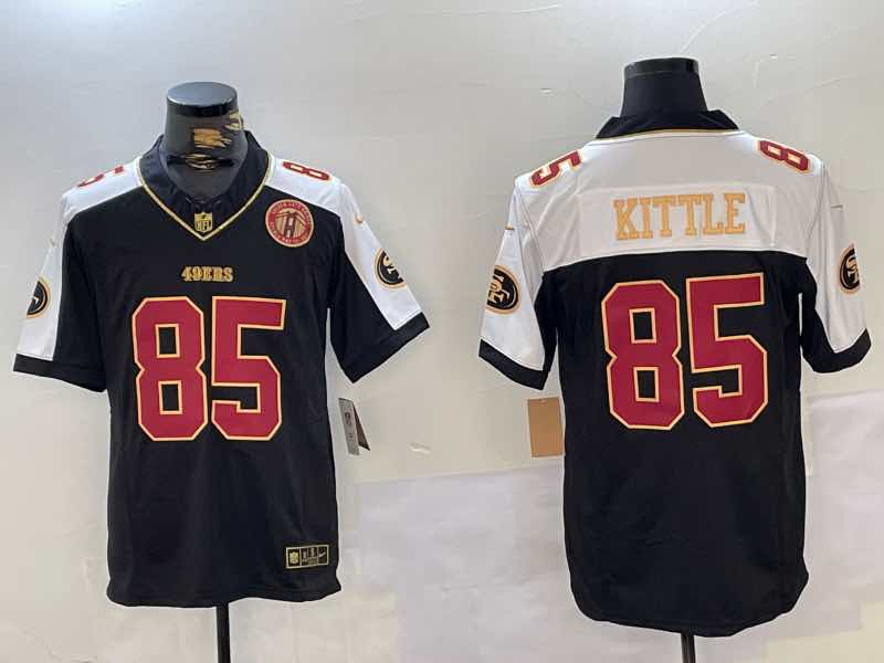 NFL San Francisco 49ers #85 Kittle Thanksgiving Limited Jersey