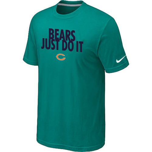 NFL Chicago Bears Just Do It Green TShirt 31 