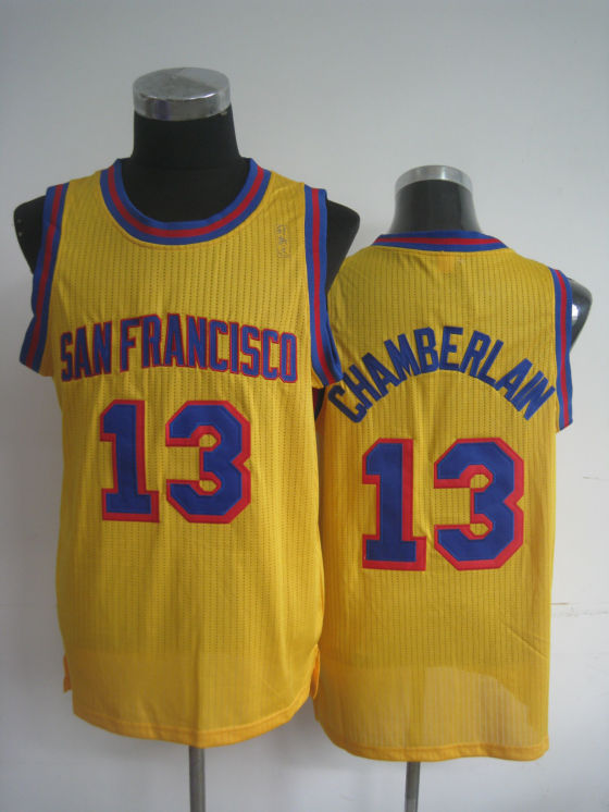 NBA San Francisco Warriors Wilt Chamberlain 13 Jersey