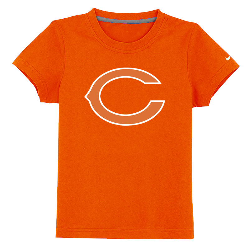 Chicago Bears Sideline Legend Authentic Logo Youth T Shirt orange