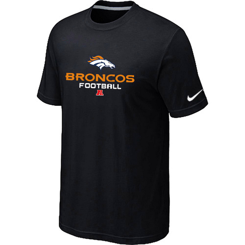  Denver Broncos Critical Victory Black TShirt 22 