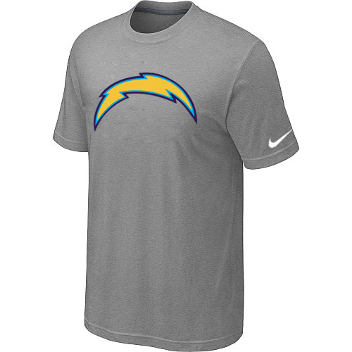  Nike San Diego Chargers Sideline Legend Authentic Logo TShirt Lightgrey 88 