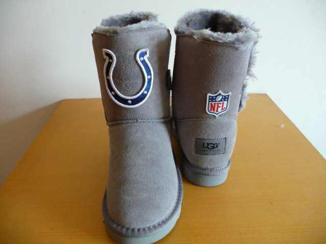 Womens Indianapolis Colts Cheerleader Boots Gray