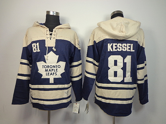 NHL Toronto Maple Leafs #81 Kessel Blue Hoodie