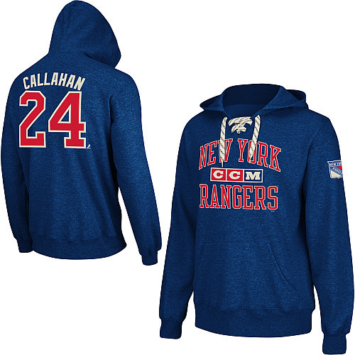 NHL New York Rangers  #24 Callahan Sweater Blue