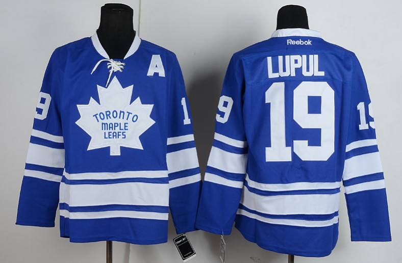 Reebook Toronto Maple Leafs #19 Lupul Blue Jersey
