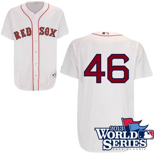 Boston Red Sox 46# Jacoby Ellsbury Home w2013 World Series Patch