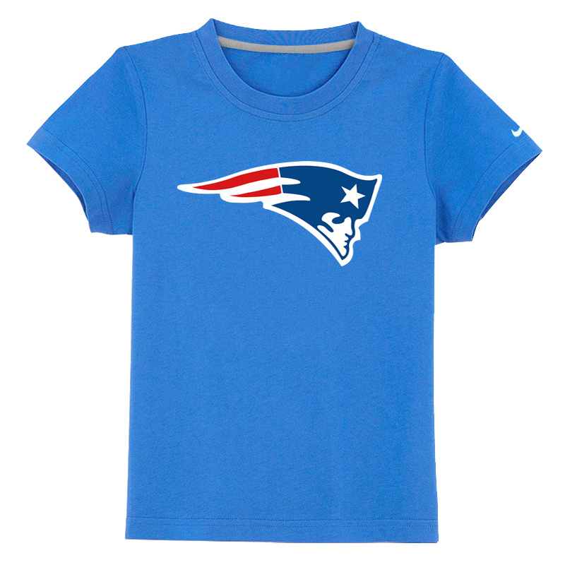 New England Patriots Sideline Legend Authentic Logo Youth T Shirt light Blue