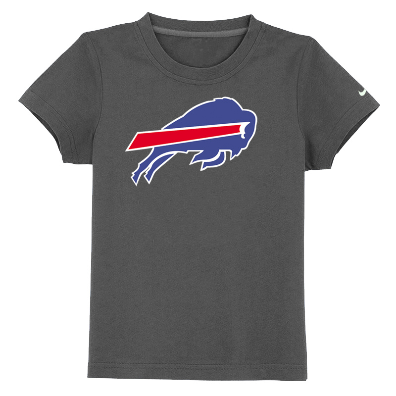 Buffalo Bills Sideline Legend Authentic Logo Youth T Shirt D-Grey