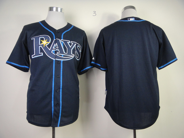 MLB Tampa Bay Rays Blank Jersey Blue