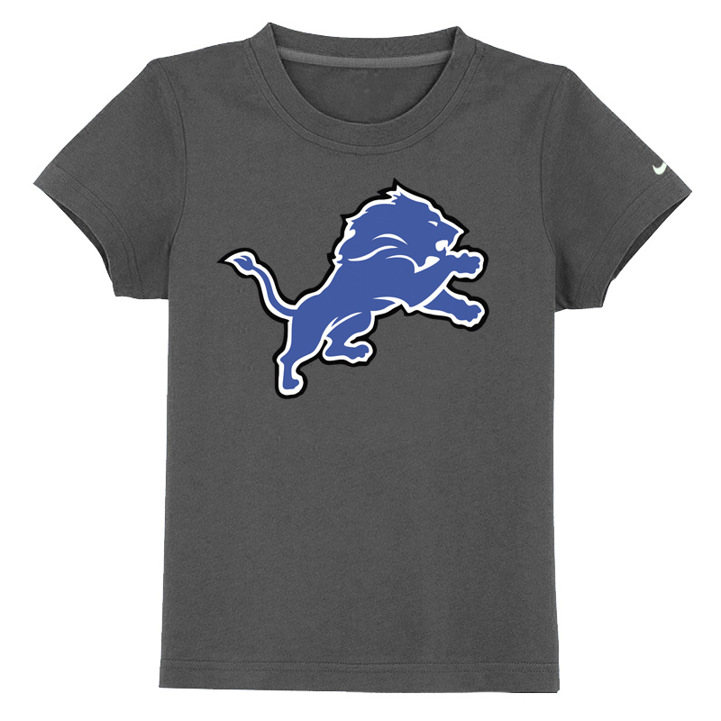 Detroit LionsSide line Legend Authentic Logo Youth T Shirt D-Grey