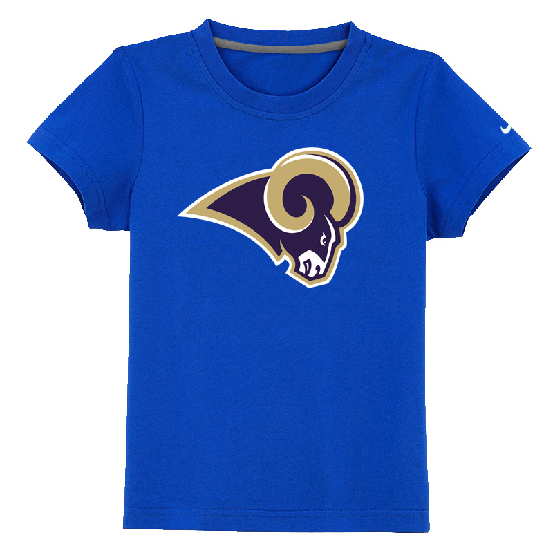 St-Louis Rams Sideline Legend Authentic Logo Youth T Shirt Blue