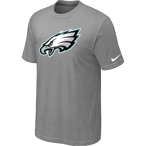  Philadelphia Eagles Sideline Legend Authentic Logo TShirt Lightgrey 91 