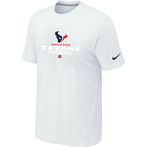  Houston Texans Critical Victory White TShirt 35 