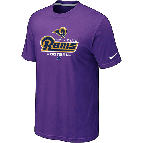  St- Louis Rams Critical Victory Purple TShirt 9 