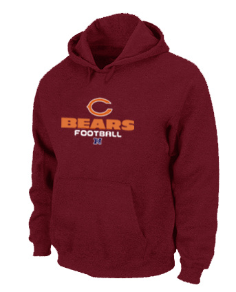 Chicago Bears Critical Victory Pullover Hoodie RED