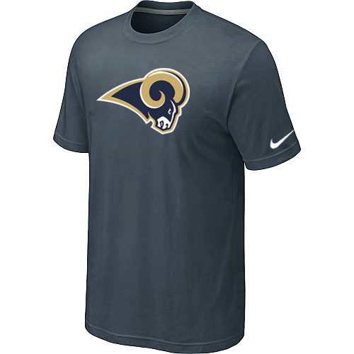  Nike St- Louis Rams Sideline Legend Authentic Logo TShirt Grey 59 