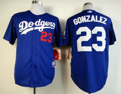 Los Angeles Dodgers Adrian Gonzalez #23 Blue Jersey