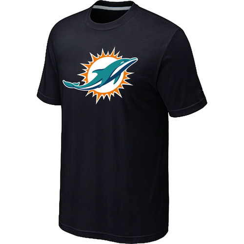 Miami Dolphins Sideline Legend logo T-Shirt Black2