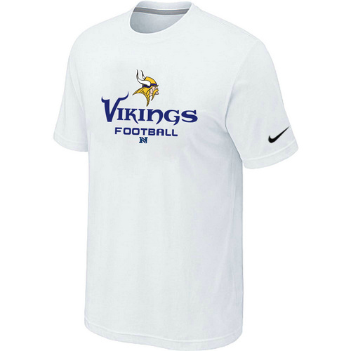  Minnesota Vikings Critical Victory White TShirt 26 