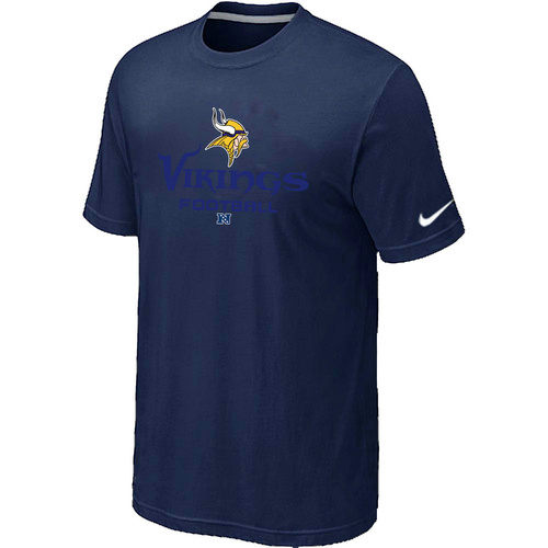  Minnesota Vikings Critical Victory D- Blue TShirt 35 