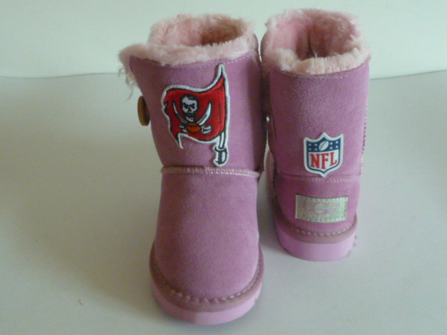 Youth Tampa Bay Buccaneers Pink Boots