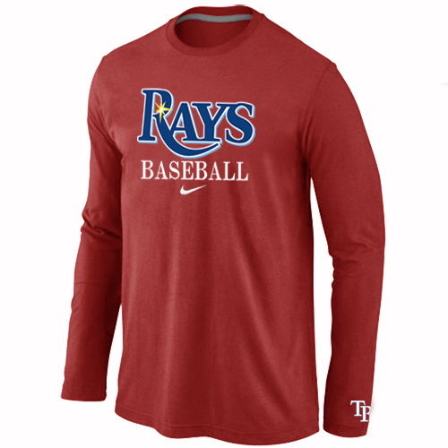 Nike Tampa Bay Rays Long Sleeve T-Shirt RED