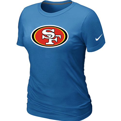  San Francisco 49 ers L-blue Womens Logo TShirt 232 