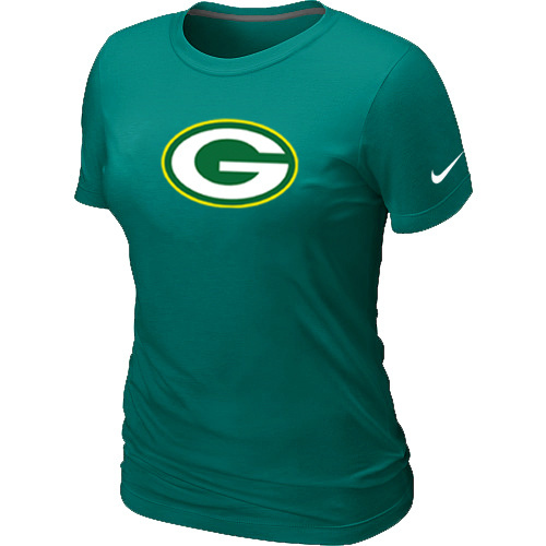  Green Bay Packers L- Green Womens Logo TShirt 112 