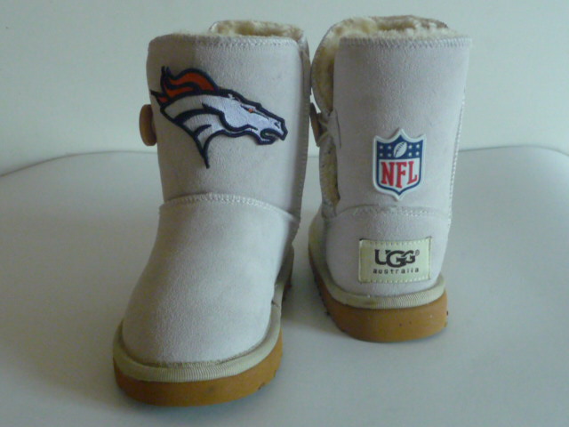 Kids NFL Denver Broncos UGG Snow boots Beige