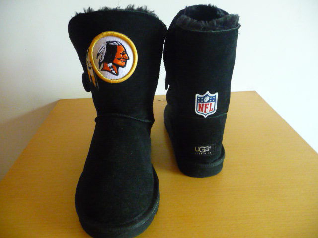 NFL Washington Redskins Cuce Shoes Ladies Fanatic Boots Black