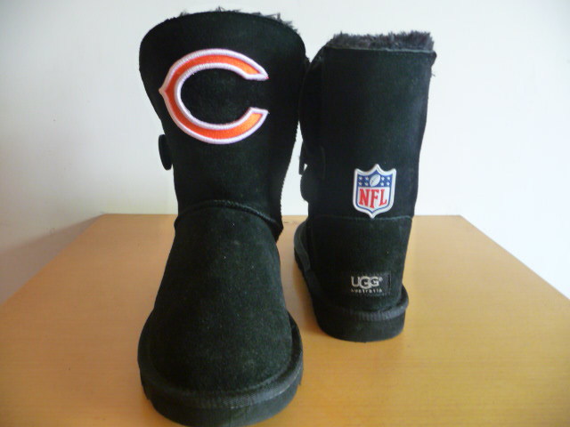 NFL Chicago Bears Cuce Shoes Ladies Fanatic Boots Black
