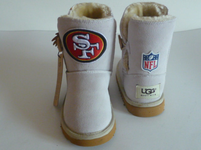 Kids NFL San Francisco 49ers UGG Snow boots Beige