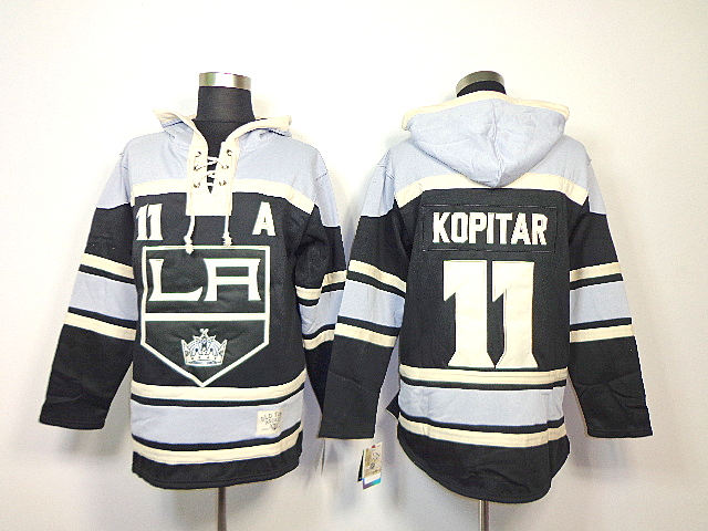 NHL Los Angeles Kings #11 Kopitar  Black Hoodie