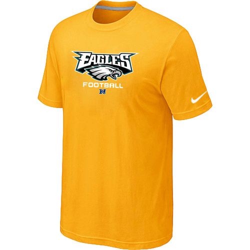  Philadelphia Eagles Critical Victory Yellow TShirt 20 