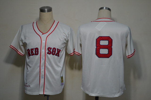 MLB Jerseys Boston Red Sox 8# YASTRZEMSKI Gream M&N