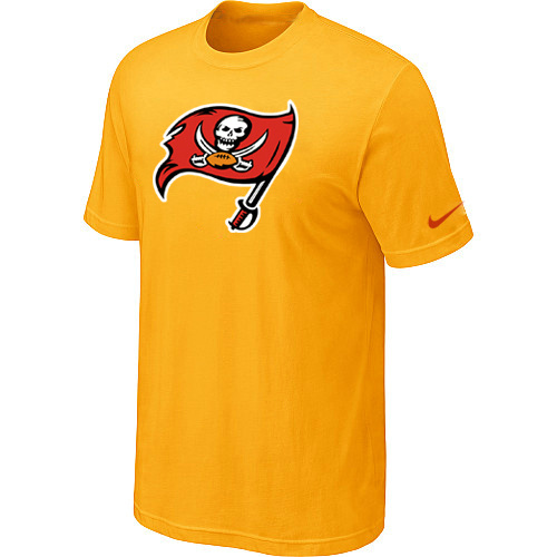  Nike Tampa Bay Buccaneers Sideline Legend Authentic Logo TShirt Yellow 1 