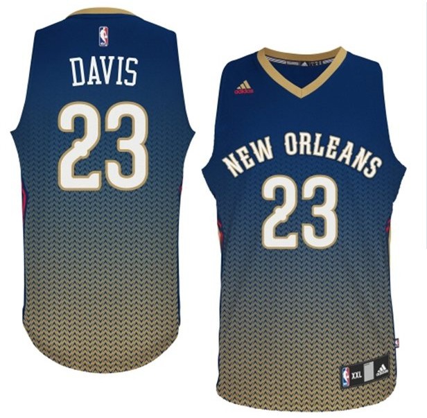 NBA New Orleans Hornets #23 Davis Drift Fashion Jersey