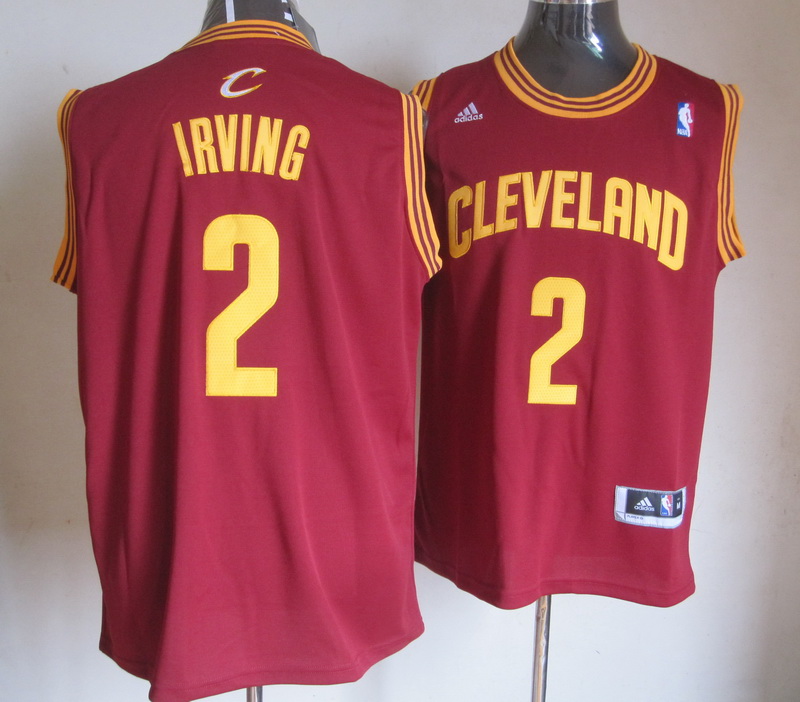 NBA #2 Irving Cleveland Cavaliers Red Jersey