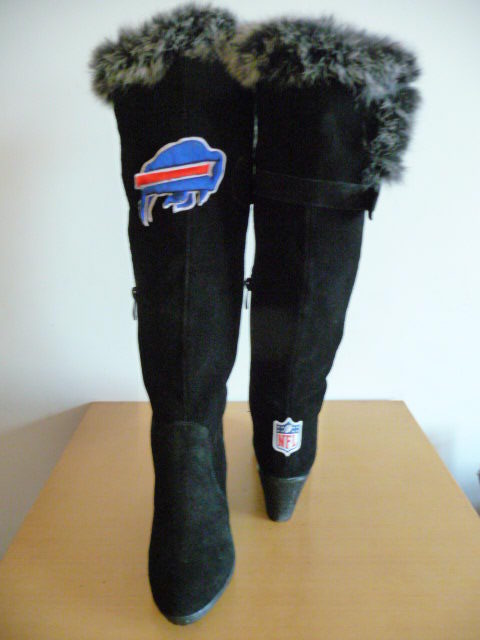 NFL Buffalo Bills Women Black Boots