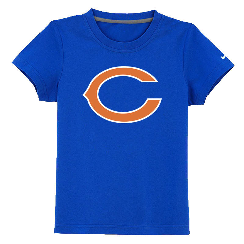 Chicago Bears Sideline Legend Authentic Logo Youth T Shirt Blue