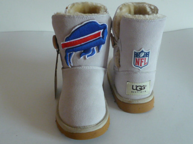 Kids NFL Buffalo Bills UGG Snow boots Beige