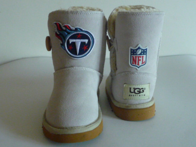 Kids NFL Tennessee Titans UGG Snow boots Beige