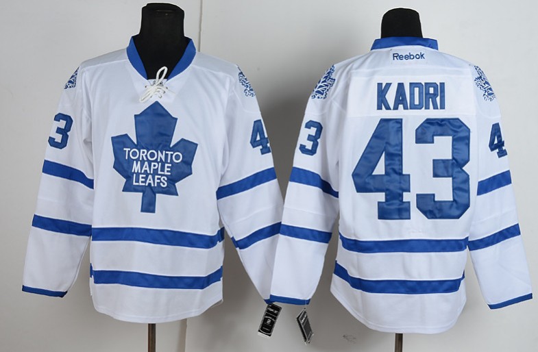 Reebook Toronto Maple Leafs #43 Kadri White Jersey